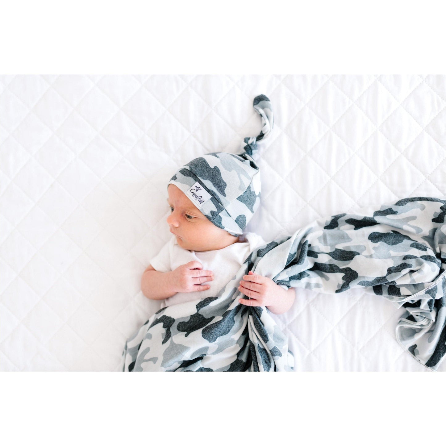 Copper Pearl - Gunnar Swaddle Blanket - Emmbaby Canada