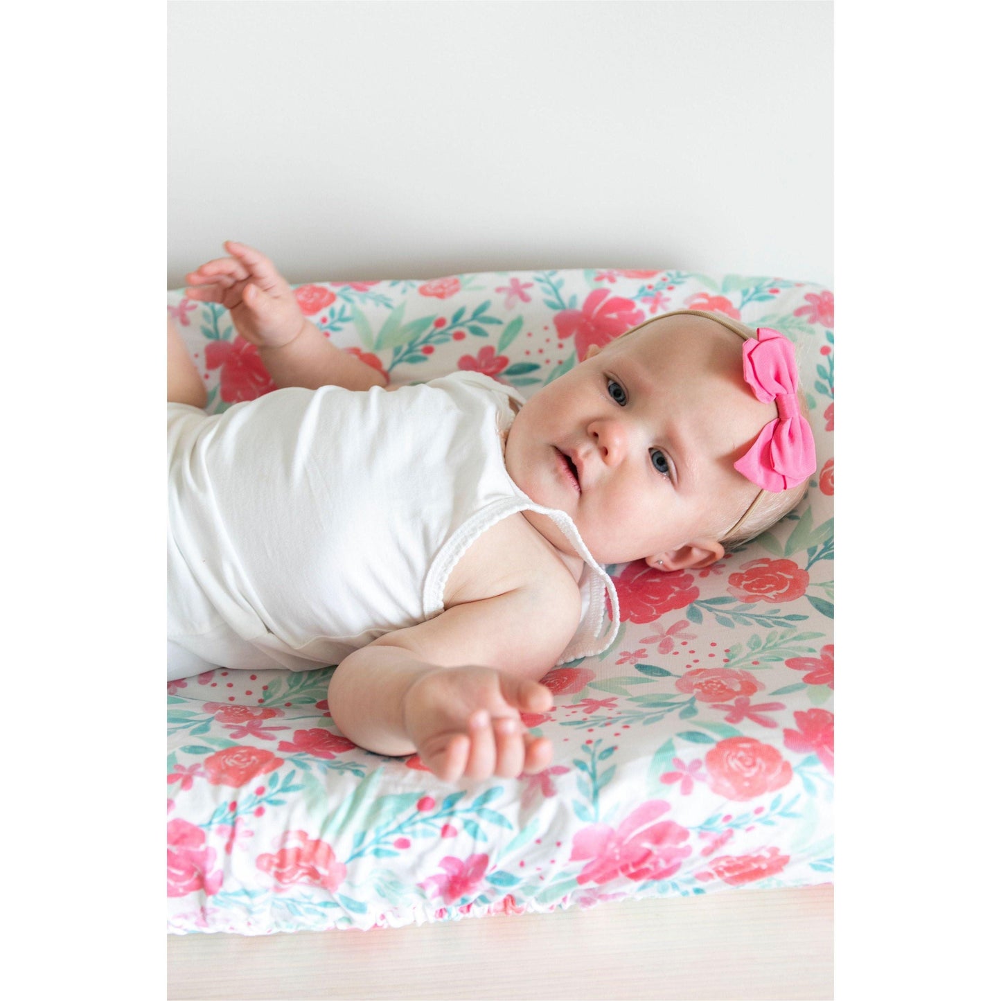 Copper Pearl - June Diaper Changing Pad Cover - Emmbaby Canada