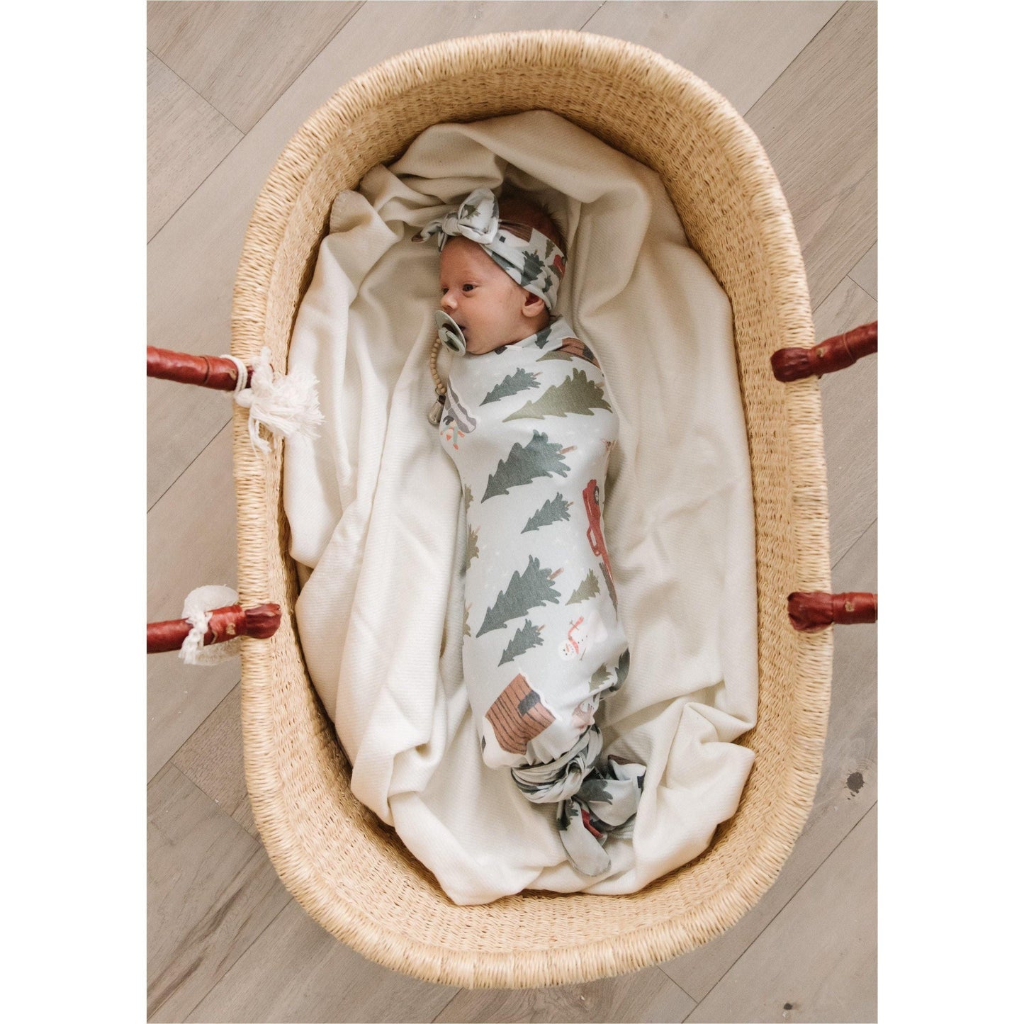 Copper Pearl - Kringle Swaddle Blanket - Emmbaby Canada