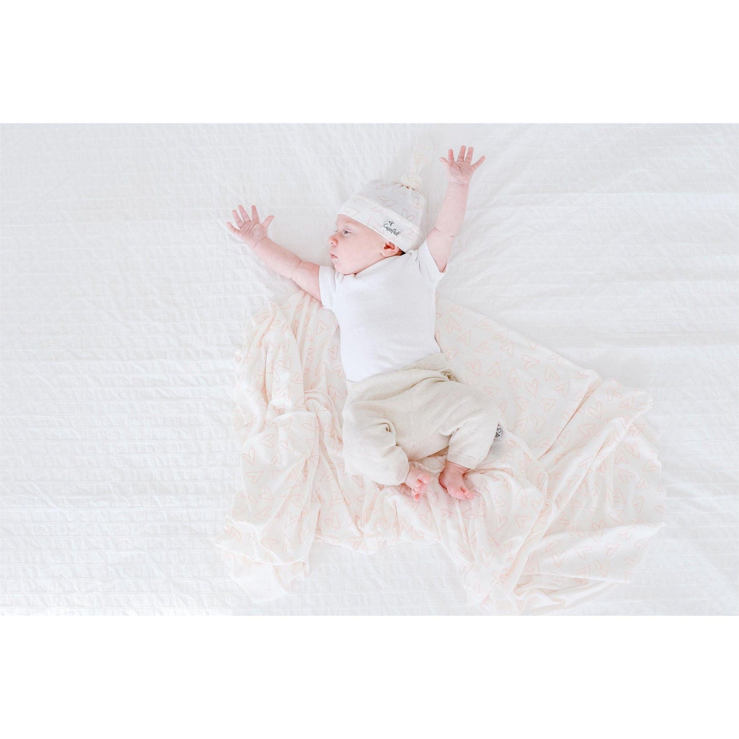 Copper Pearl - Lola Swaddle Blanket - Emmbaby Canada