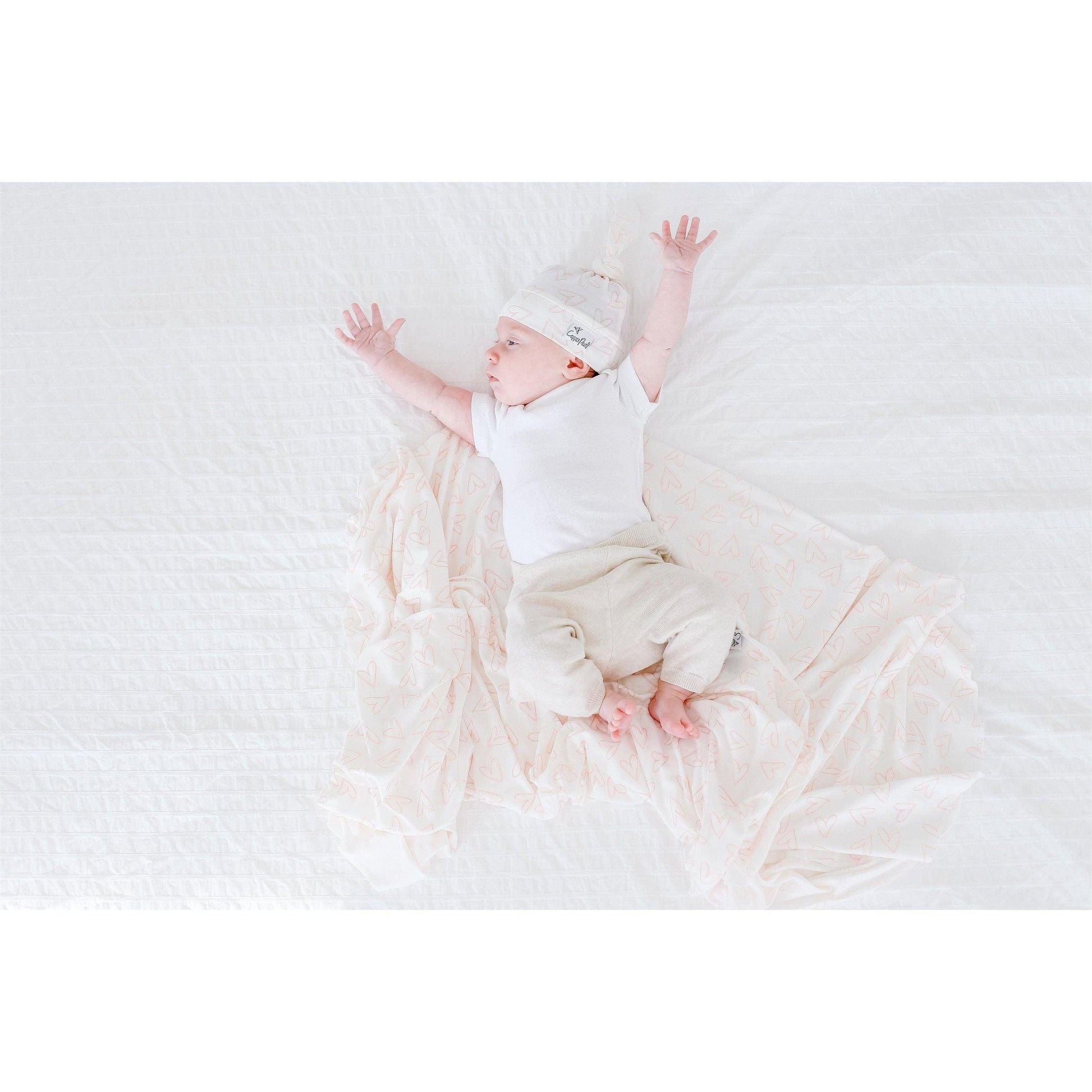 Copper Pearl - Lola Swaddle Blanket - Emmbaby Canada