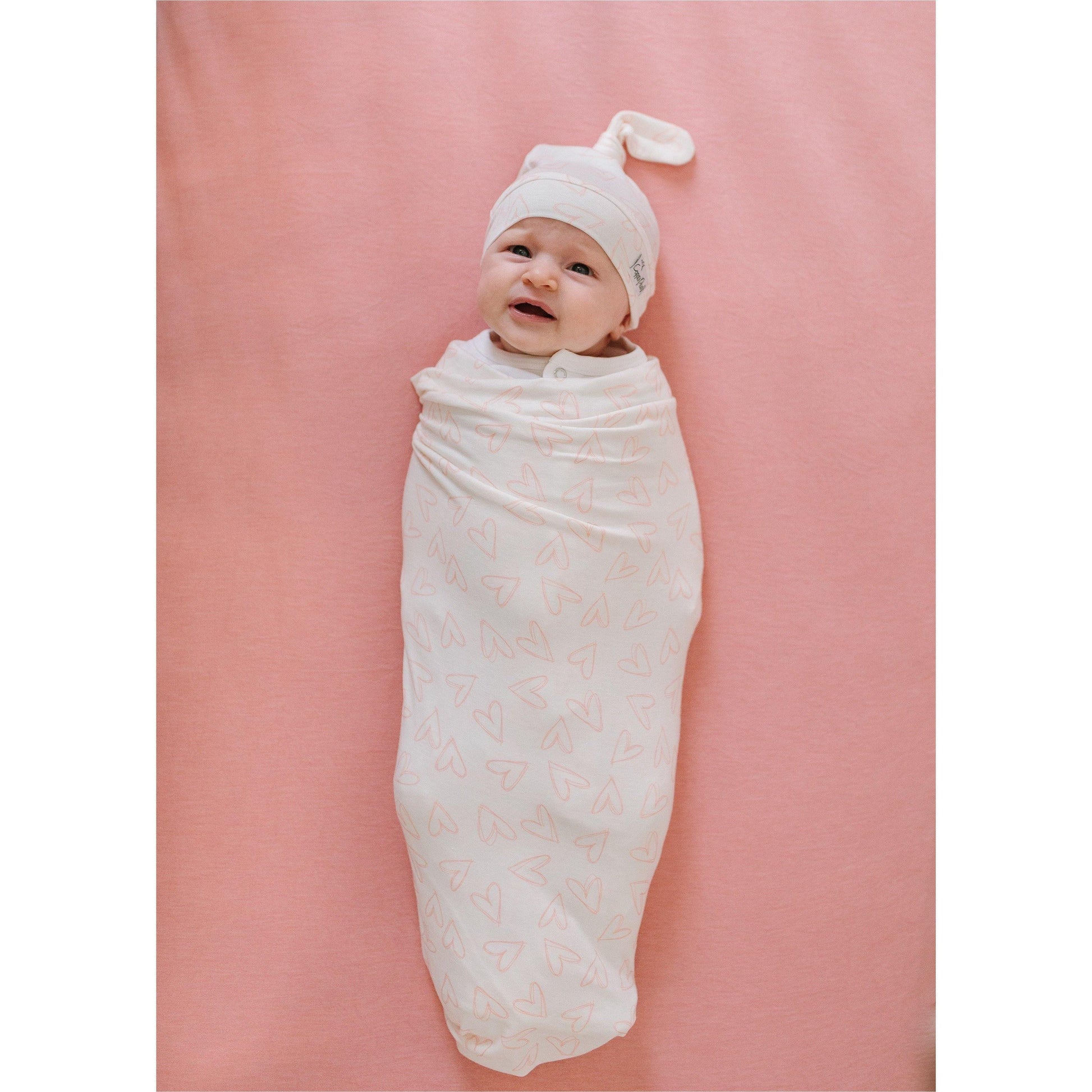 Copper Pearl - Lola Swaddle Blanket - Emmbaby Canada