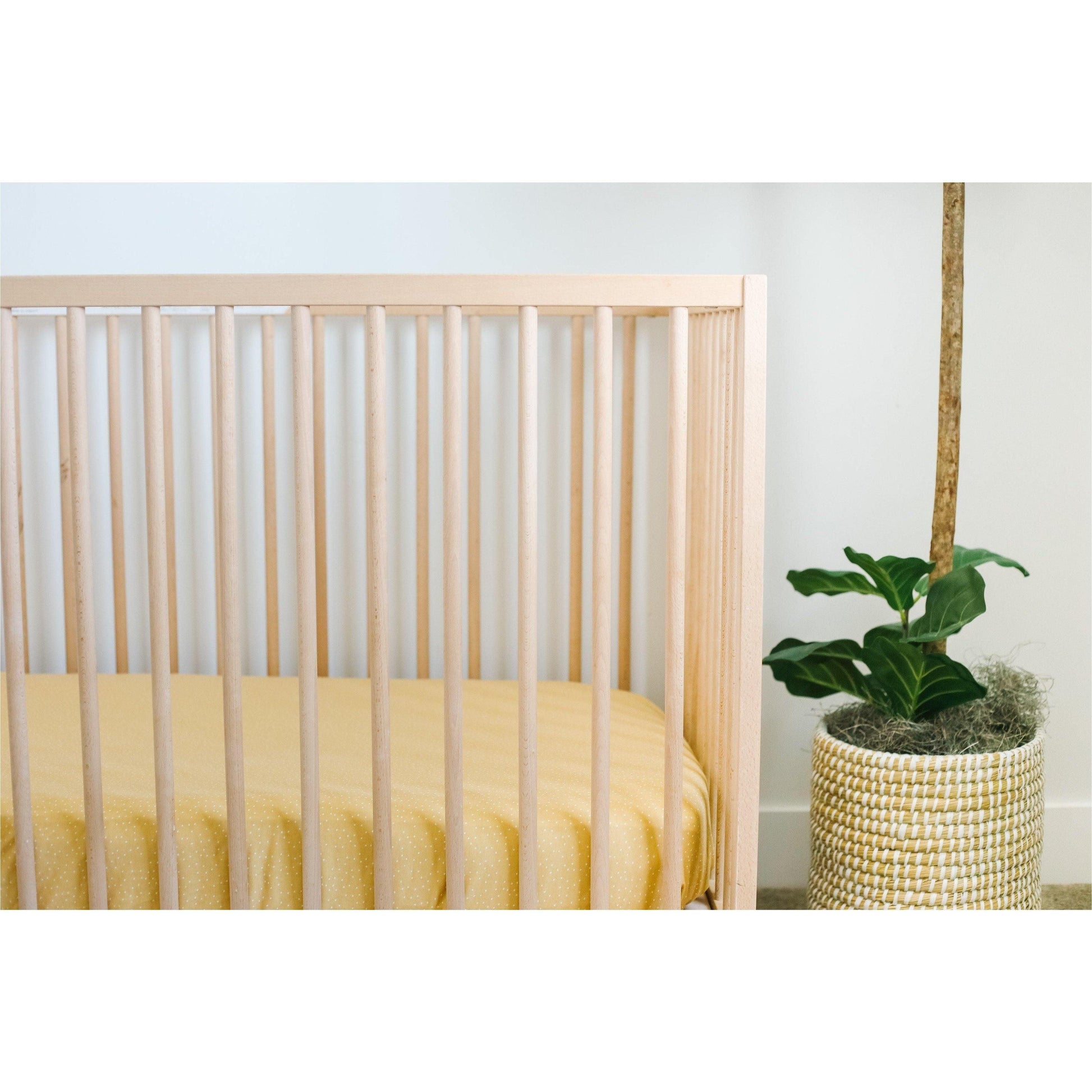 Copper Pearl - Marigold Premium Crib Sheet - Emmbaby Canada