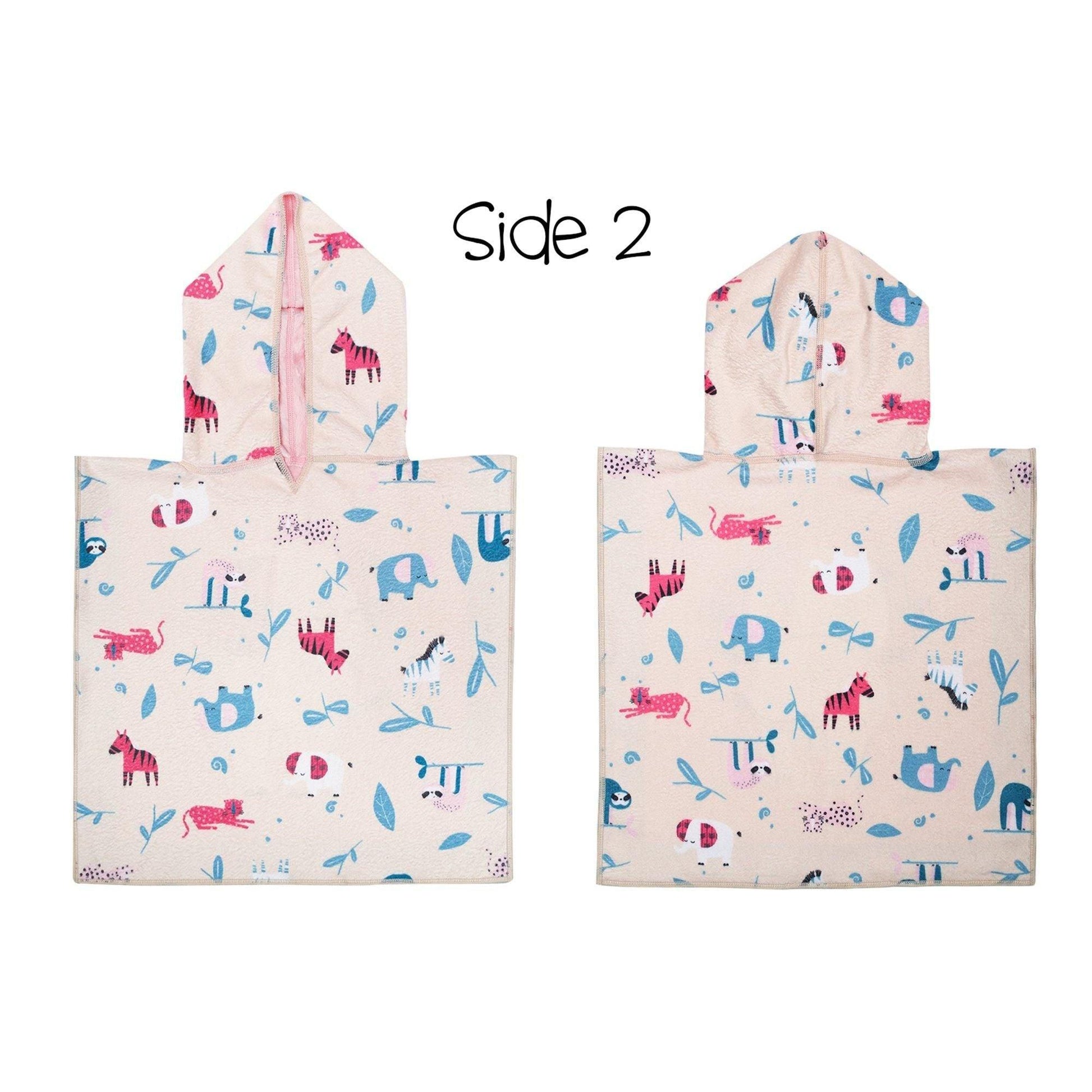 FlapJackKids Baby UPF50+ Cover-Up - Elephant/Zoo - Emmbaby Canada