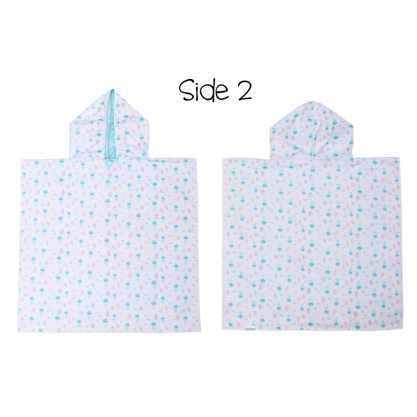 FlapJackKids Kids UPF50+ Cover Up - Fish/Jellyfish - Emmbaby Canada