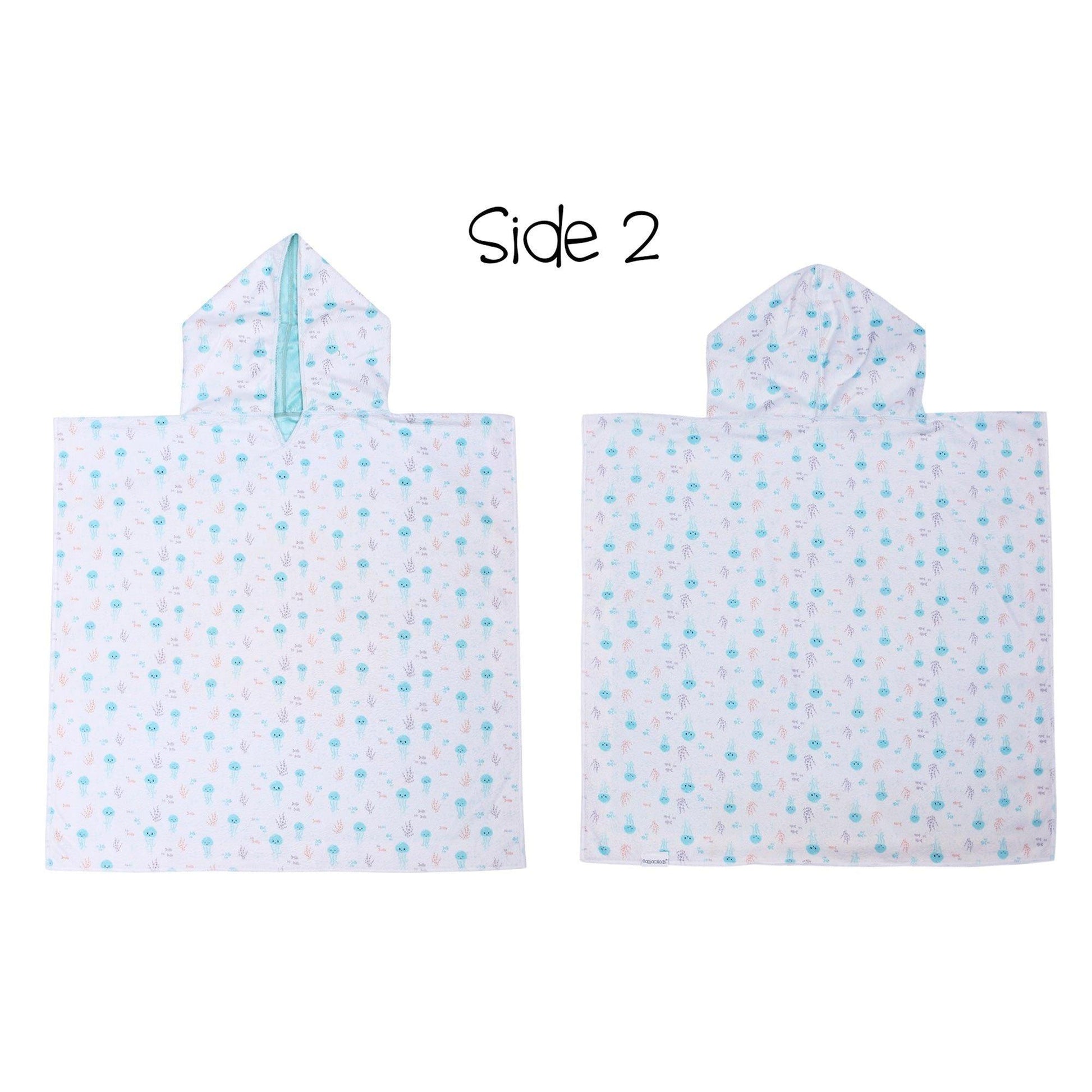 FlapJackKids Kids UPF50+ Cover Up - Fish/Jellyfish - Emmbaby Canada