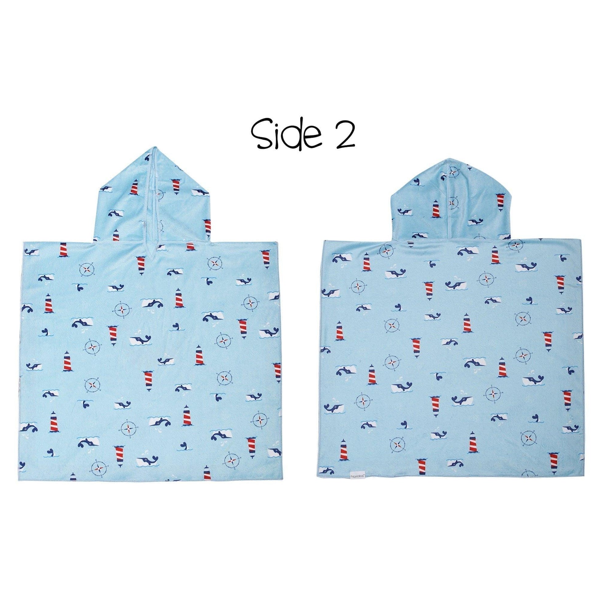 FlapJackKids Kids UPF50+ Cover Up - Shark/Nautical - Emmbaby Canada