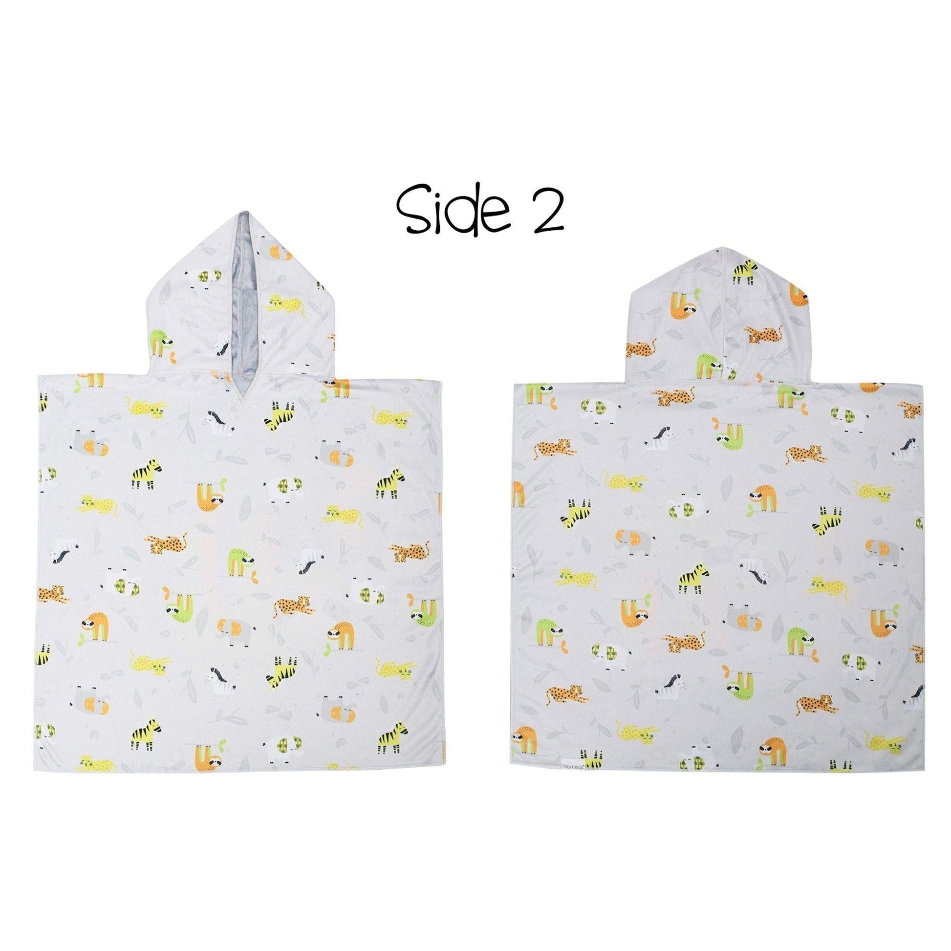 FlapJackKids Kids UPF50+ Cover Up - Sloth/Zoo - Emmbaby Canada