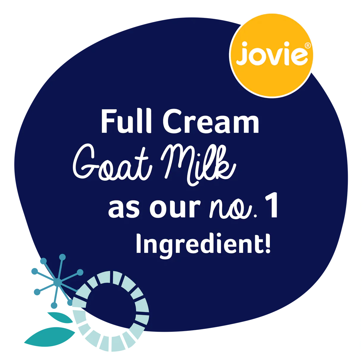 Jovie Organic Goat Follow-On Milk 800g - Stage 2 -  6 - 12 Months - Emmbaby Canada