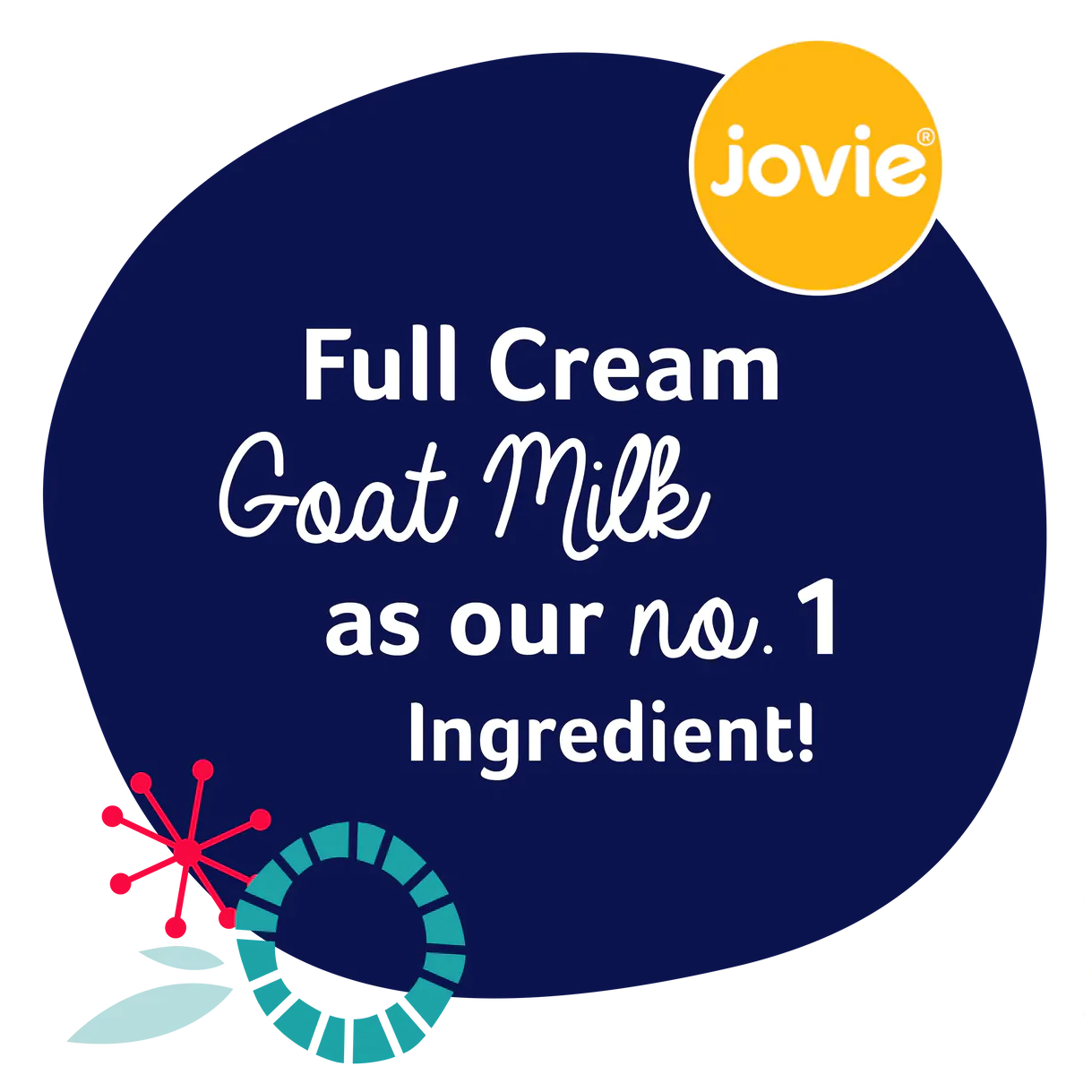 Jovie Organic Goat Infant Milk 800g -Stage 1 - 0 - 6 Months - Emmbaby Canada