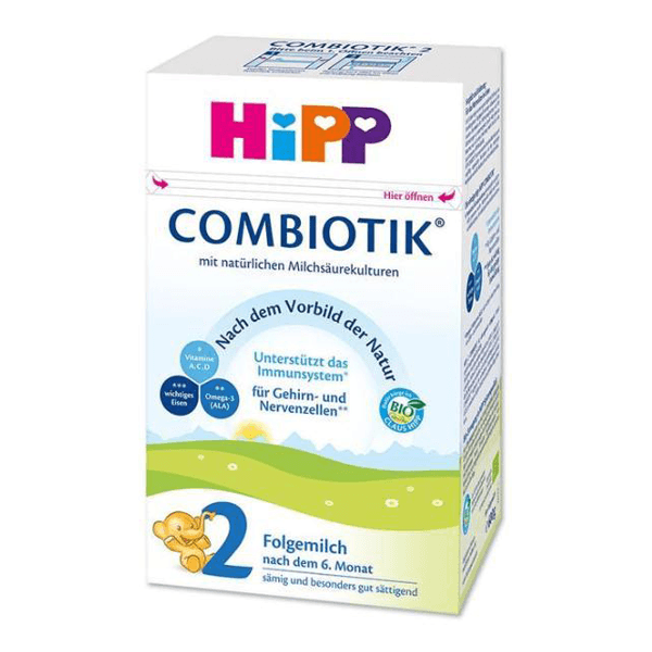 HiPP German Stage 2 Combiotik Follow-on Infant Milk Formula 6+ months • 600g - Emmbaby Canada
