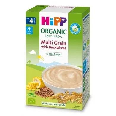 HiPP Multi Grain With Buckwheat Organic Baby Cereal 200G - 3 Pack - Emmbaby Canada