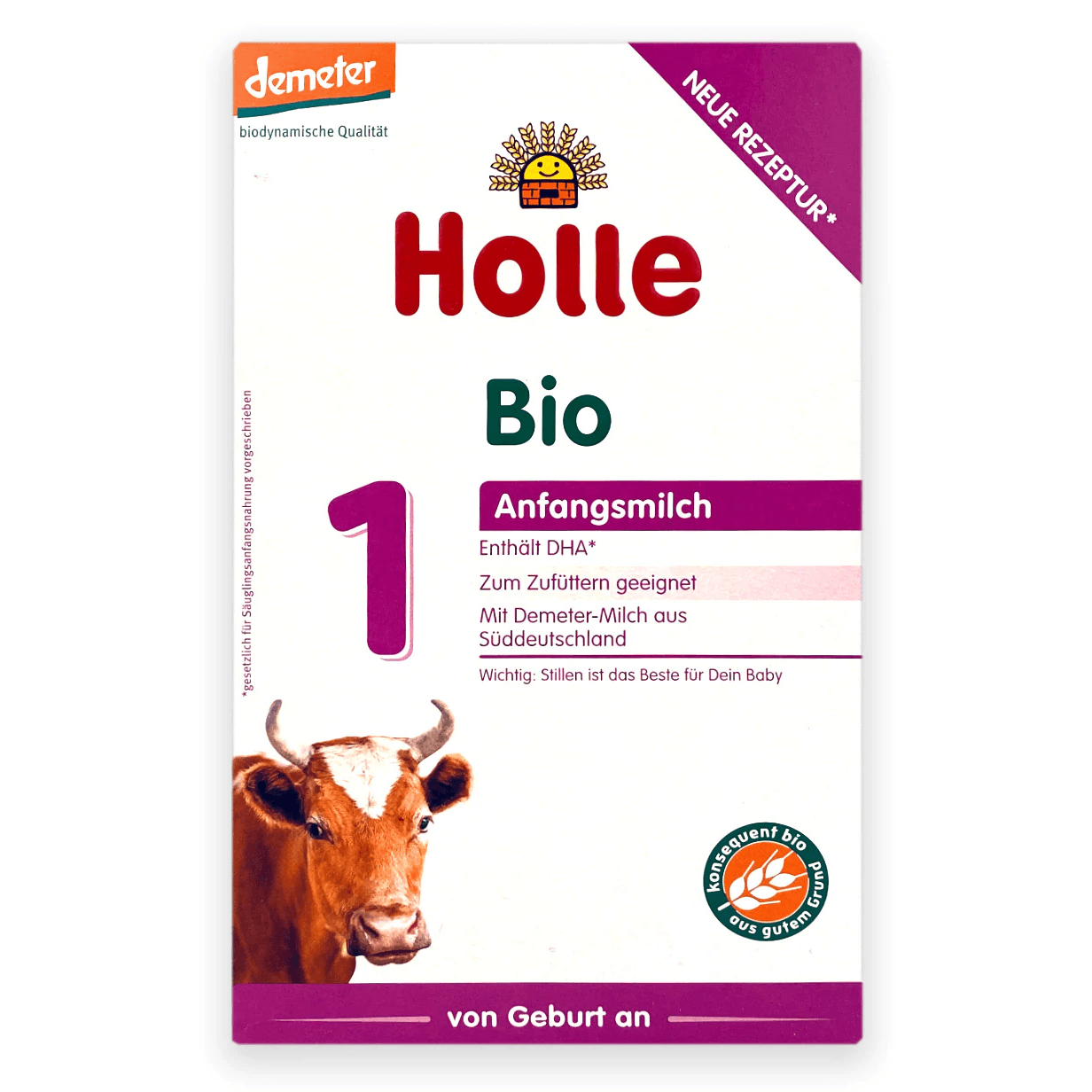 Holle Bio Stage 1 Organic Infant Milk Formula 0-6 months • 400g - Emmbaby Canada