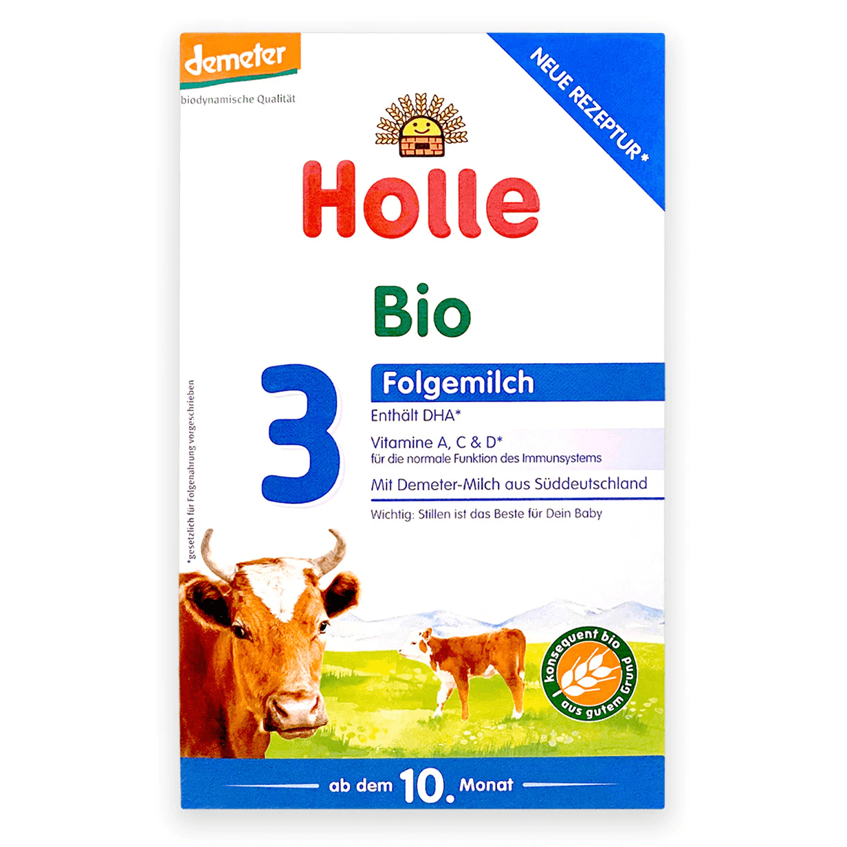 Holle Bio Stage 3 Organic Toddler Formula 12+ months • 600g - Emmbaby Canada