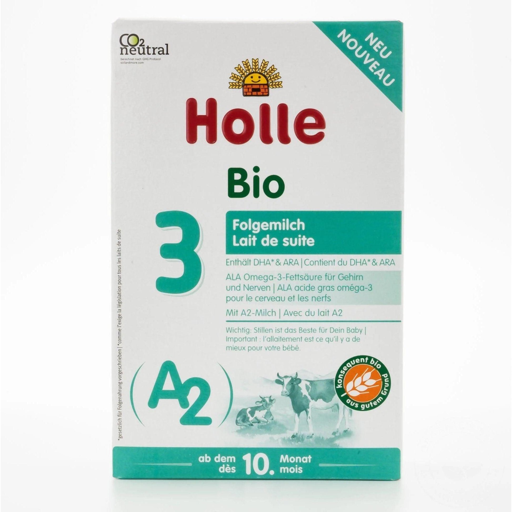 Holle Cow A2 Organic Growing-up Milk Stage 3 12+ months • 400g - Emmbaby Canada