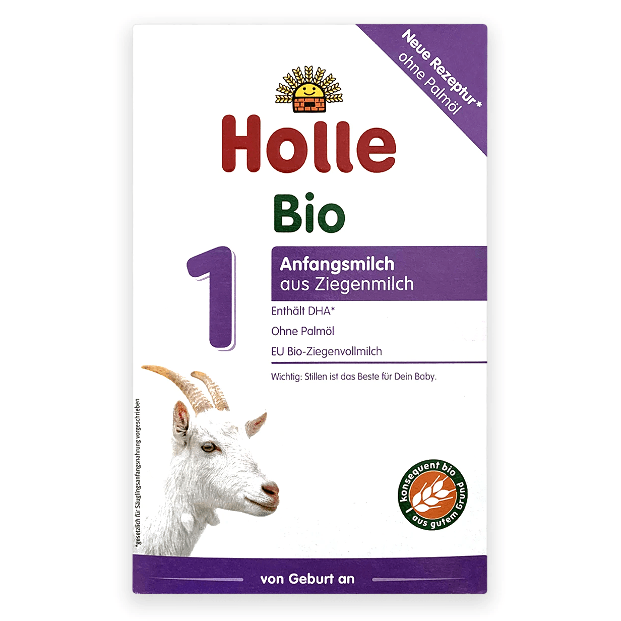 Holle Goat Stage 1 Organic Infant Milk Formula 0-6 months • 400g - Emmbaby Canada