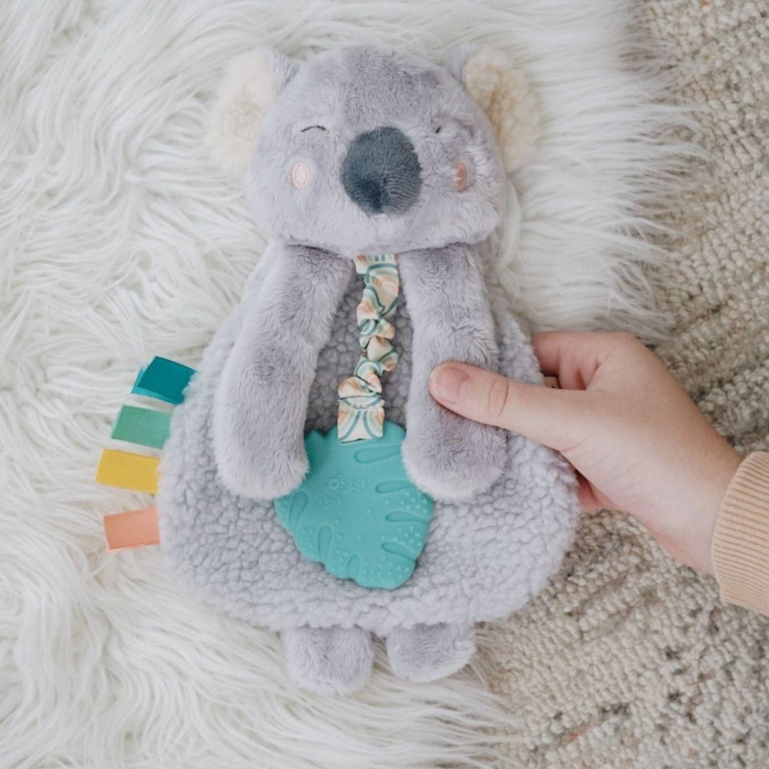 Itzy Lovey™ Plush and Teether Toy - Koala - Emmbaby Canada