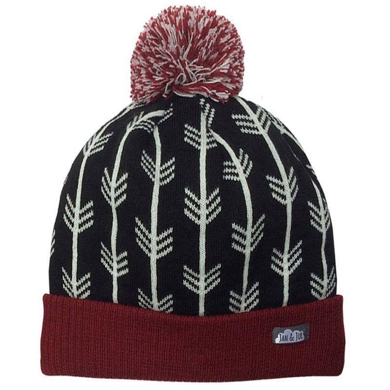 Jan&Jul Arrow Knit Beanie Winter Hats – available in child & adult sizes - Emmbaby Canada