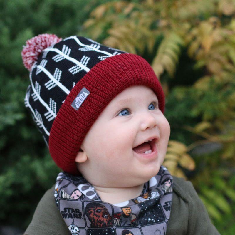 Jan&Jul Arrow Knit Beanie Winter Hats – available in child & adult sizes - Emmbaby Canada