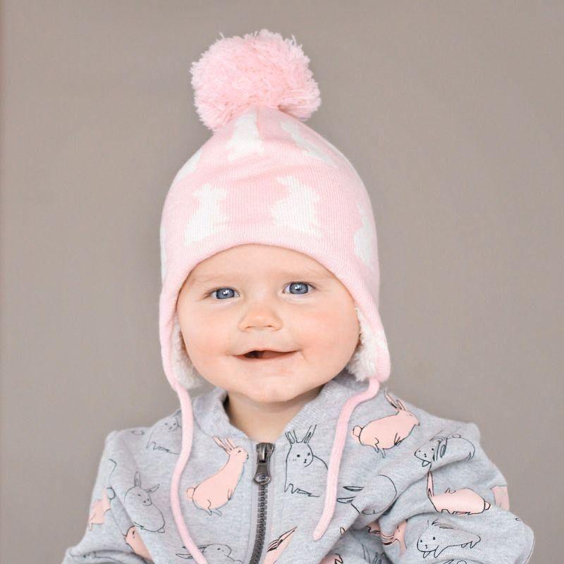 Jan&Jul Bunny Sisters – children’s knitted beanies, cute winter hats - Emmbaby Canada