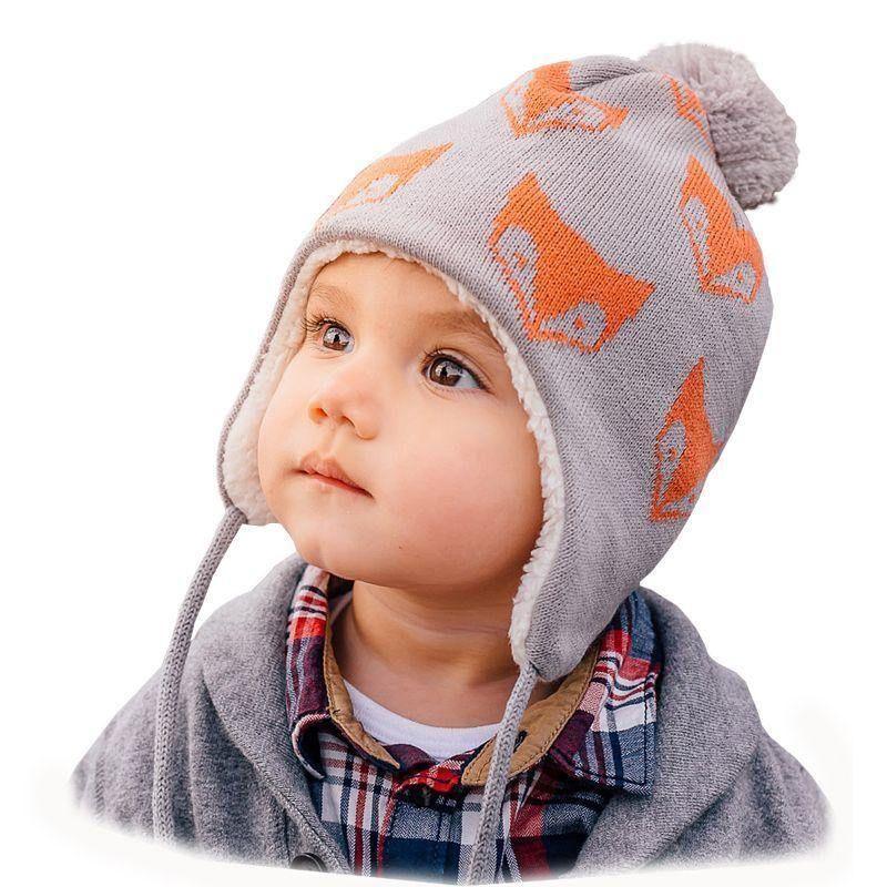 Jan&Jul Fox – toddler knit beanies, cute winter hats - Emmbaby Canada