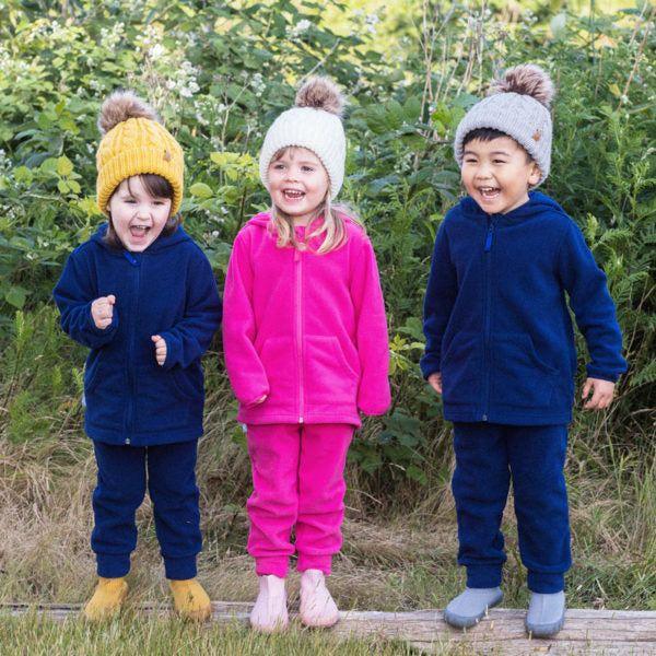 Jan&Jul - Kids' Cable Knit Beanie | Mustard - Emmbaby Canada