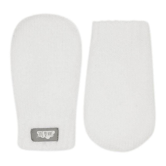 Jan&Jul Knit Mittens | Cream - Emmbaby Canada