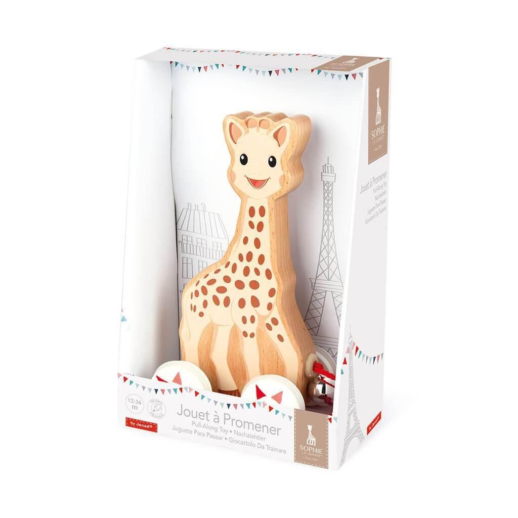 Janod - Sophie la Girafe - Pull Along - Emmbaby Canada