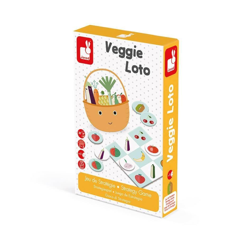 Janod - Strategy Game - Veggie Lotto - Emmbaby Canada