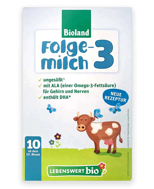 Lebenswert Stage 3 Organic Baby Milk Formula 475g - Emmbaby Canada