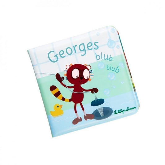 Lilliputiens - Georges Blub Blub Bath Book by Lilliputiens - Emmbaby Canada