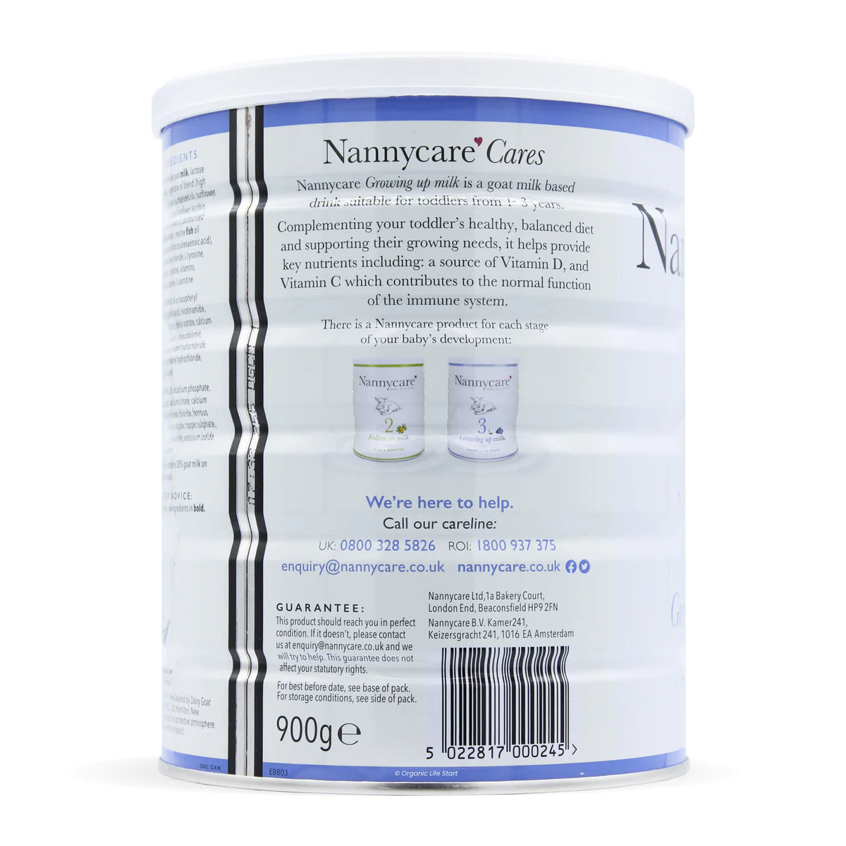 Nanny Care Stage 3 Follow On Goat Formula 12+ Months