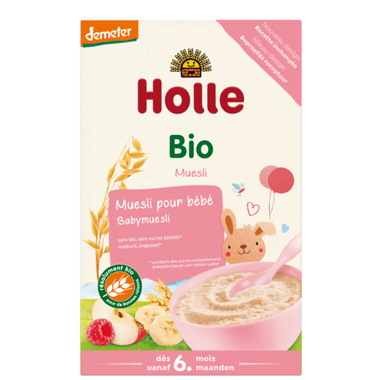 Holle Organic Baby Muesli Porridge 250g - 3 Pack - Emmbaby Canada