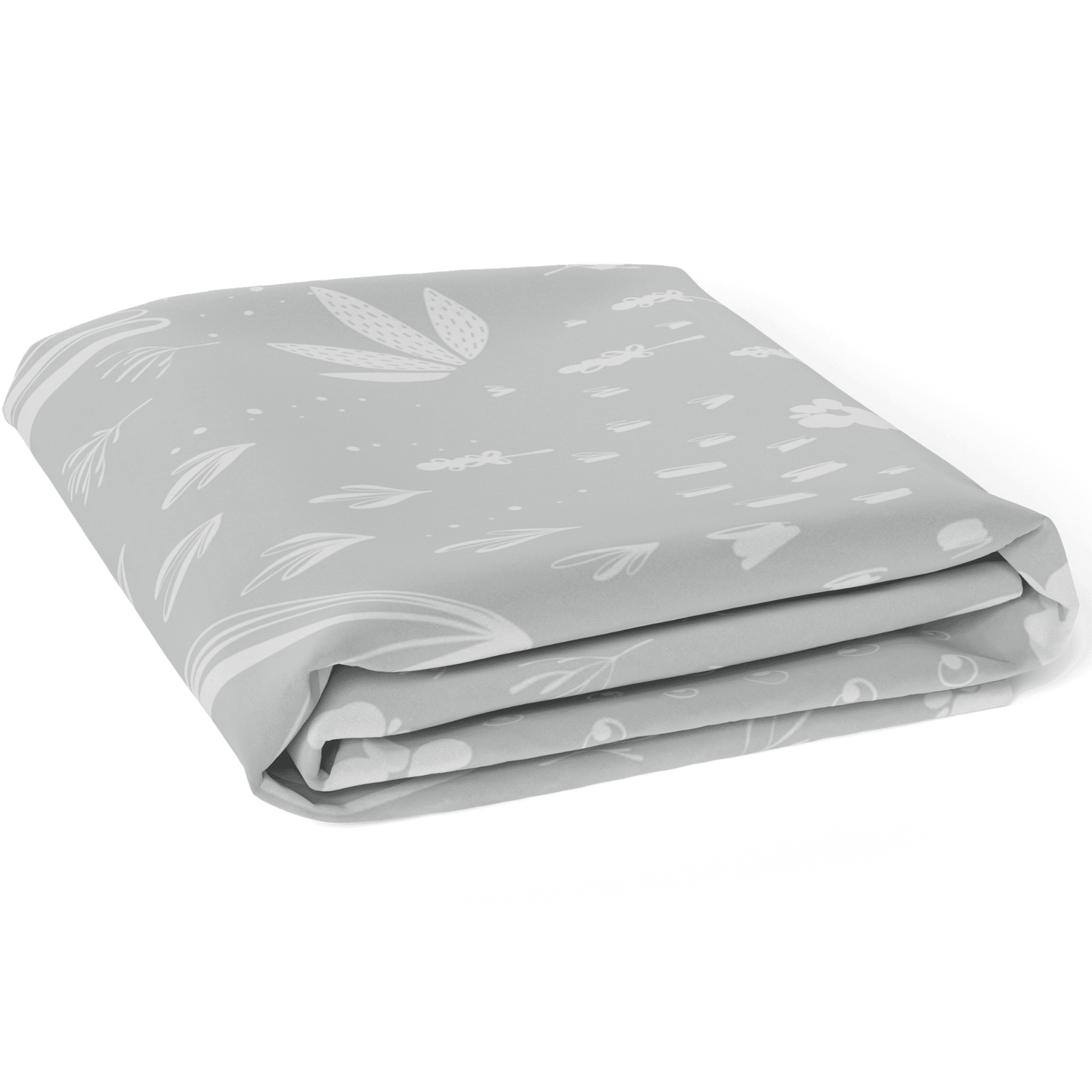 Percale Dream | Crib Sheet - Bunny Grey - Emmbaby Canada