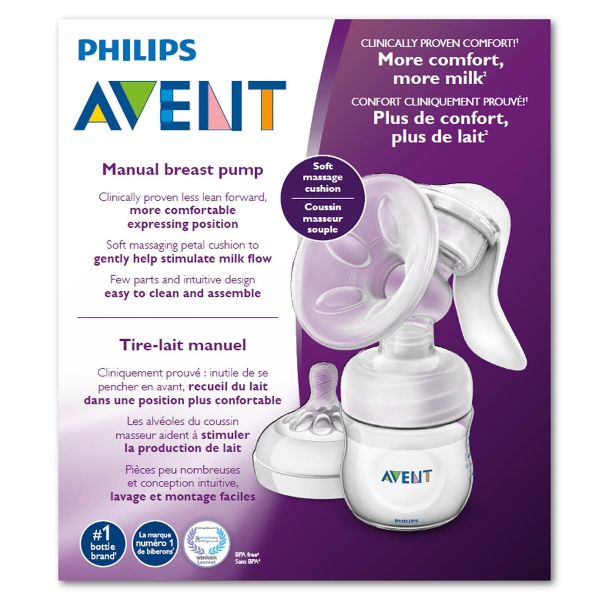 Philips Avent - Manual Breast Pump - Emmbaby Canada