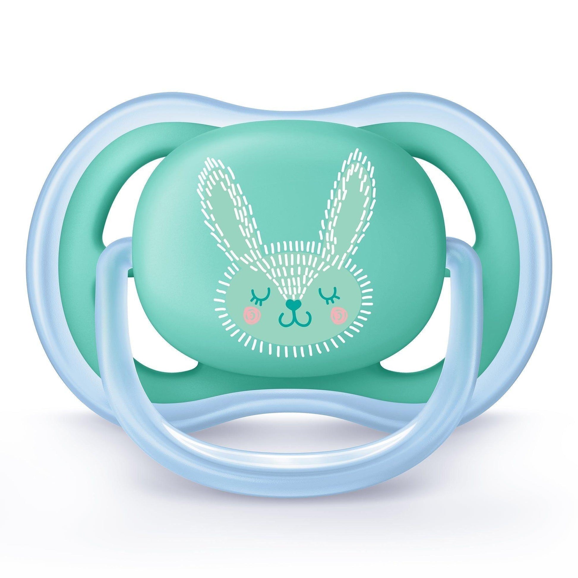 Philips Avent - Ultra Air Pacifier Contemp. 6-18m 2pk Blue/Green - Emmbaby Canada