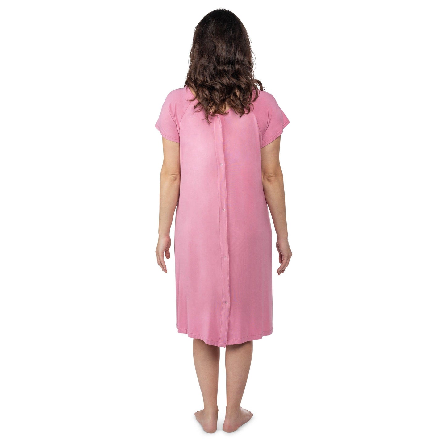 Rose Mommy Labor and Delivery/ Nursing Gown - Emmbaby Canada