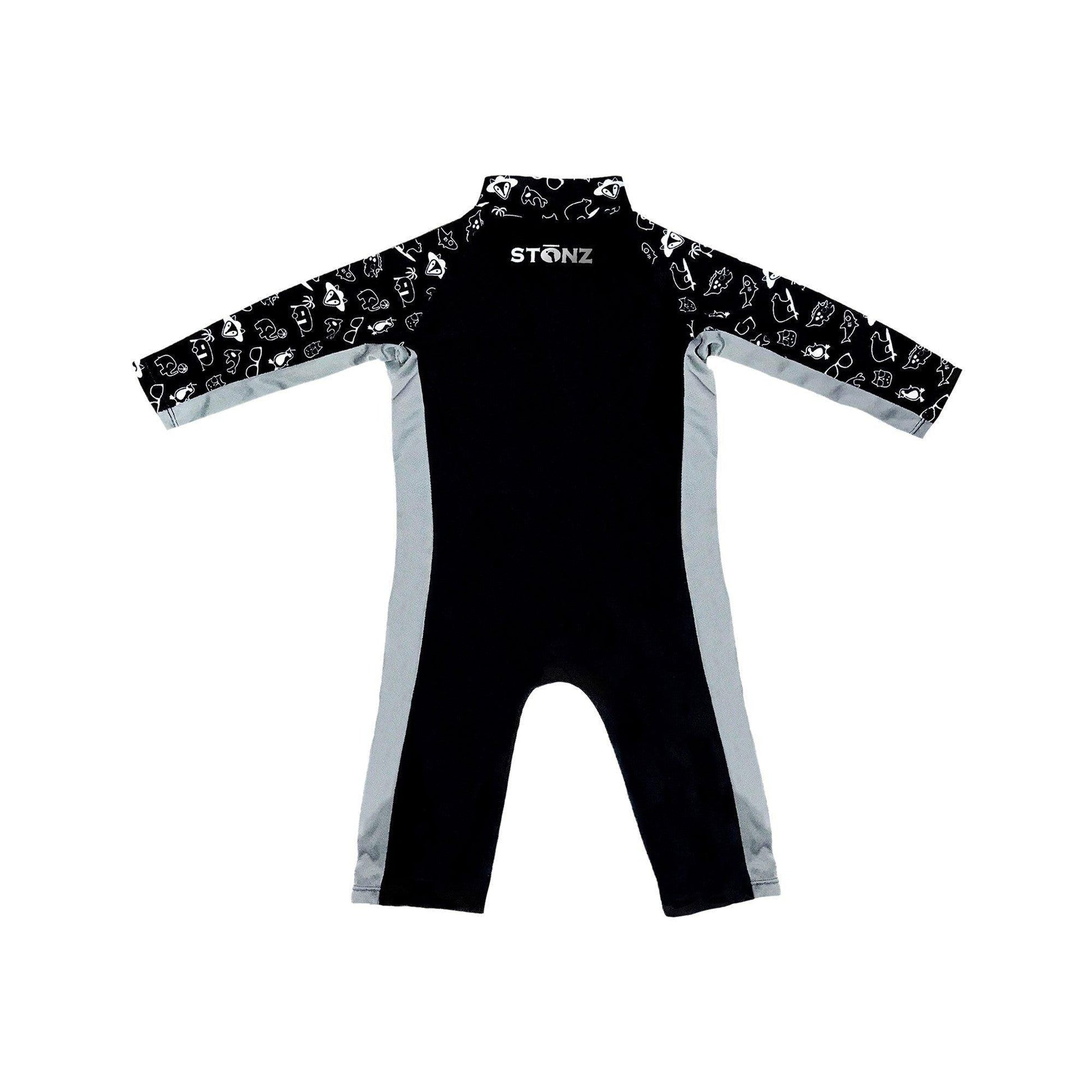 Stonz - Sun Suit - Stonz Print - Black UPF 50 - Emmbaby Canada