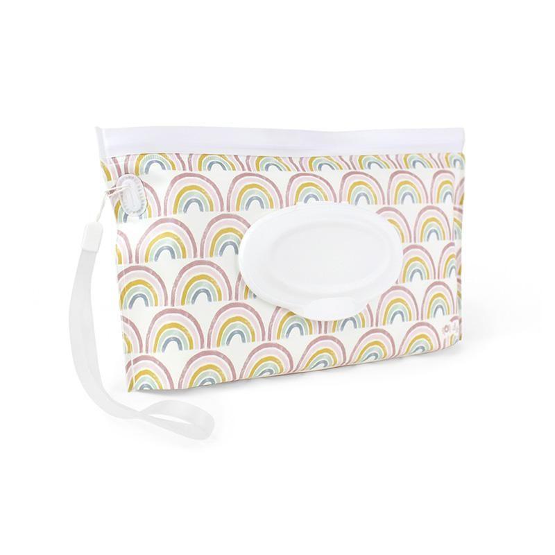 Take & Travel Pouch™ Reusable Wipes Case - Rainbow - Emmbaby Canada