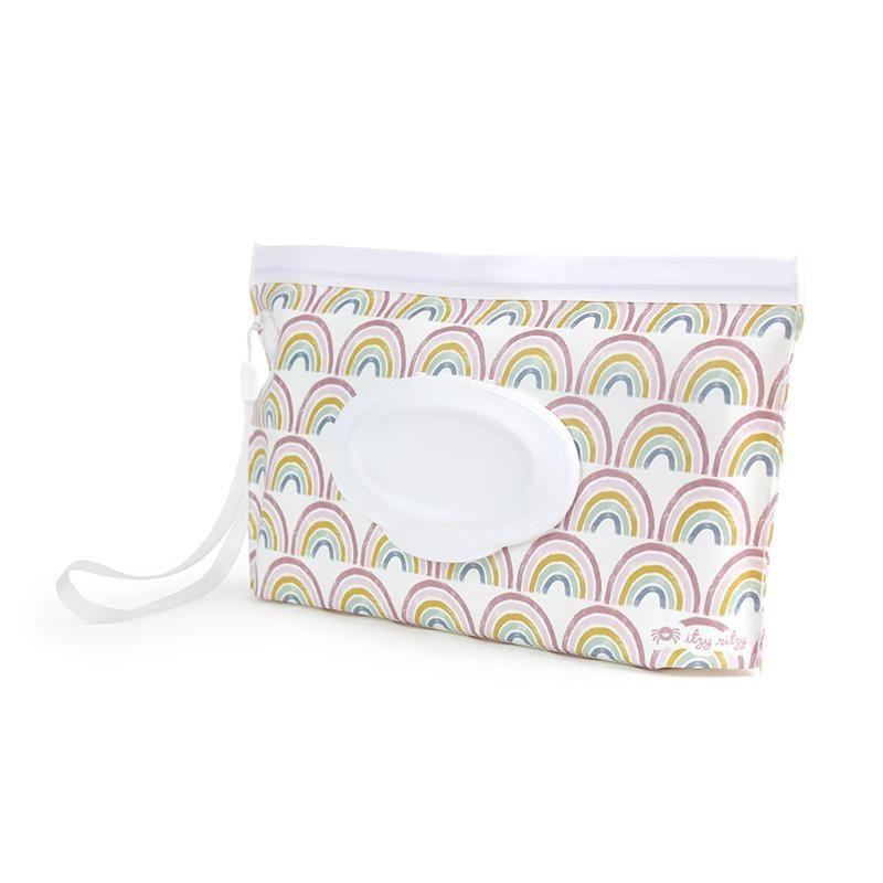 Take & Travel Pouch™ Reusable Wipes Case - Rainbow - Emmbaby Canada