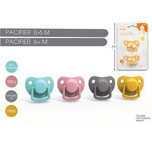 Tootsie Baby, Matte 2pcs Pacifier - Emmbaby Canada