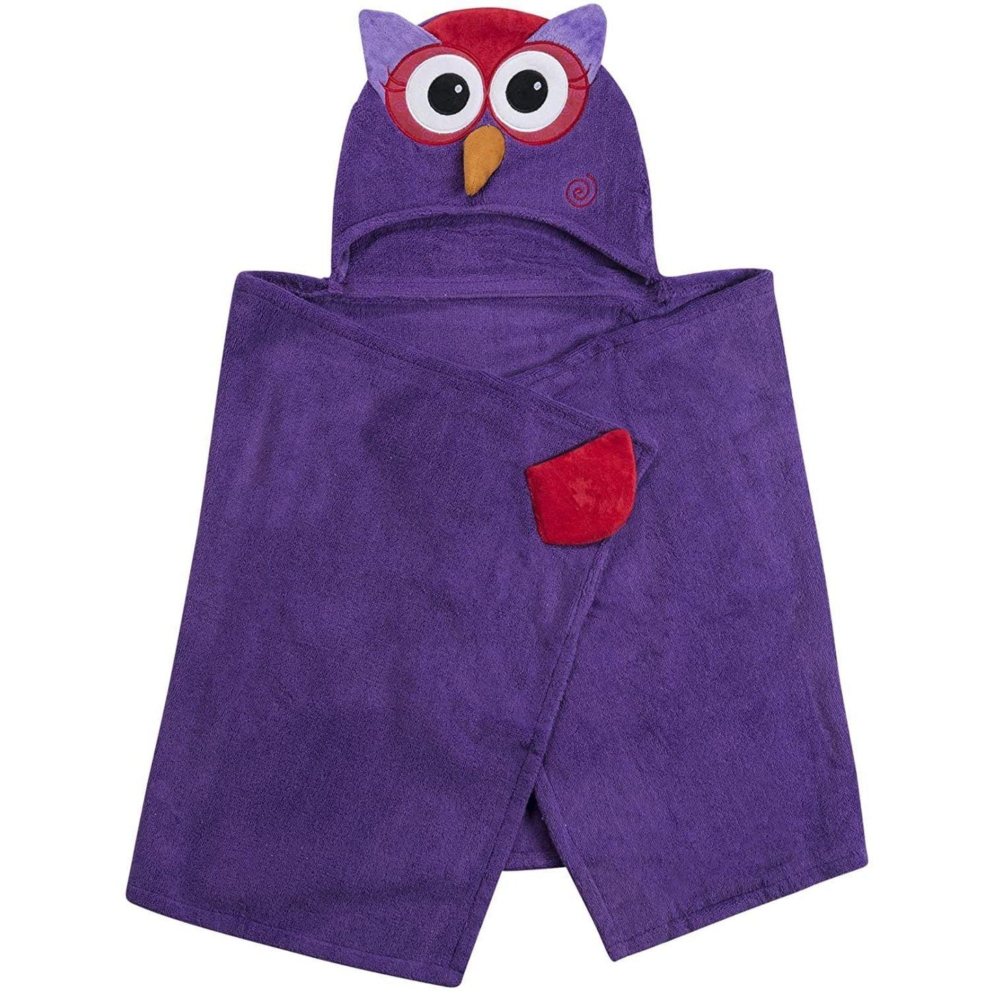 Zoocchini - Olive the Owl Toddler Towel - Emmbaby Canada