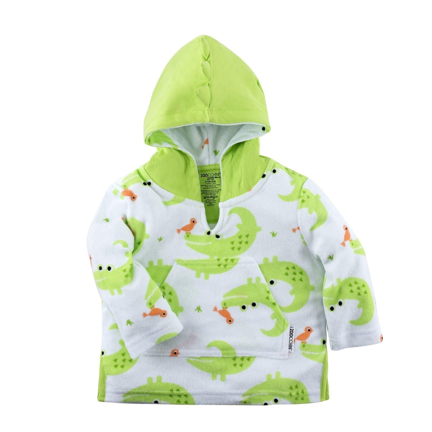 Zoocchini - UPF50+ Baby Terry Swim Coverup - Alligator - Emmbaby Canada