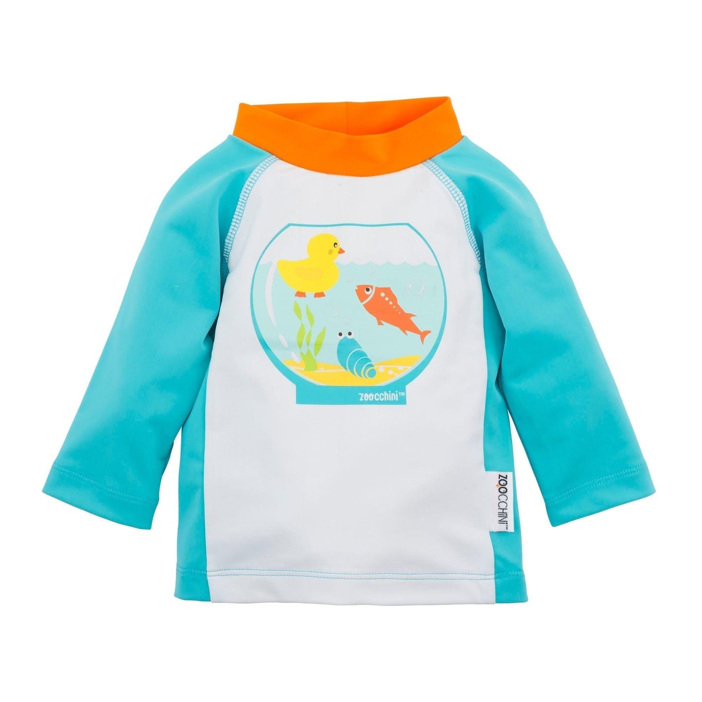 Zoocchini - UPF50+ Rash Guard - Fishbowl Buddies - Emmbaby Canada