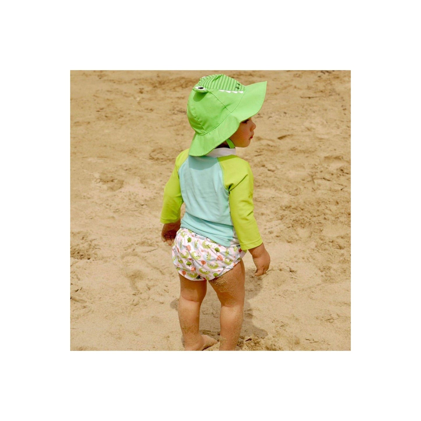 Zoocchini - UPF50+ Swim Diapers - Alligator - Emmbaby Canada