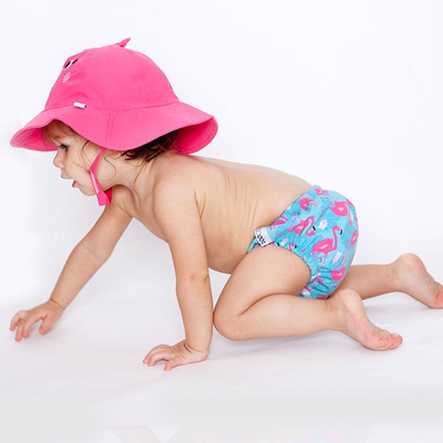 Zoocchini - UPF50+ Swim Diapers - Flamingo - Emmbaby Canada