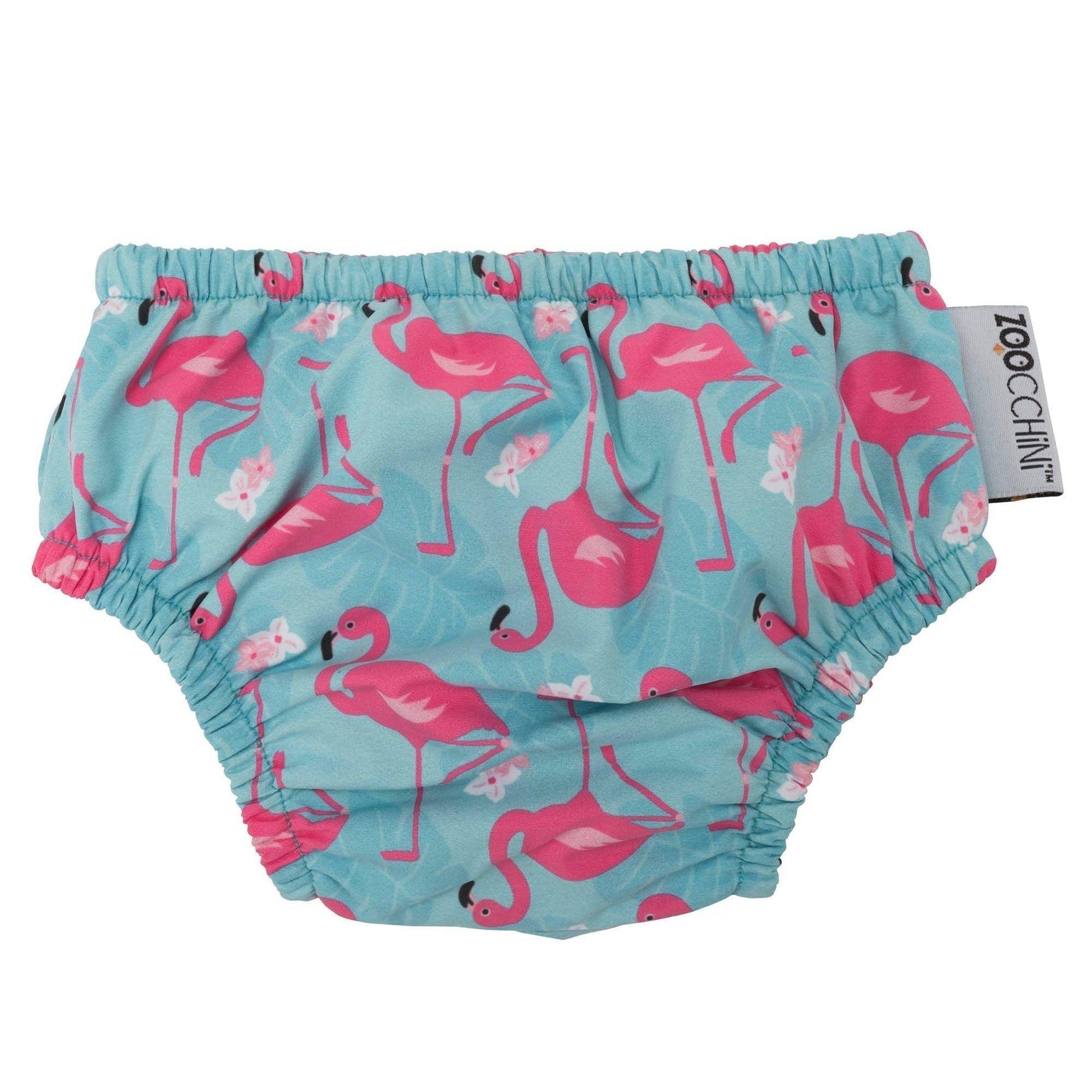 Zoocchini - UPF50+ Swim Diapers - Flamingo - Emmbaby Canada