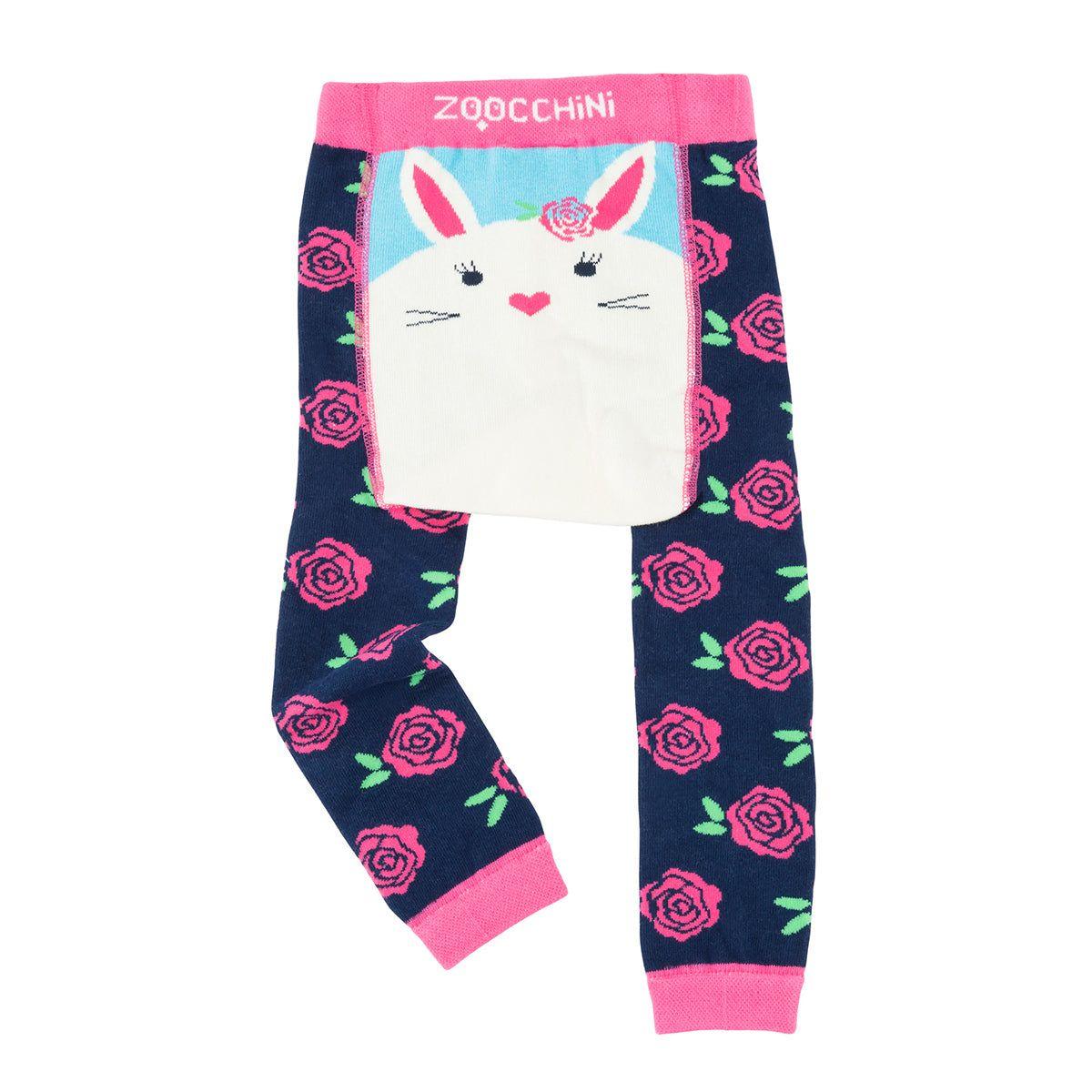 Zoocchini - grip+easy™ Crawler Legging & Sock Set - Beatrice Bunny - Emmbaby Canada