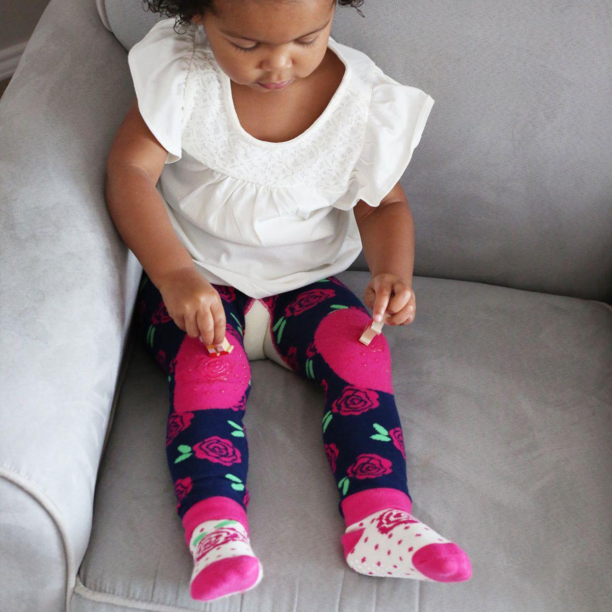 Zoocchini - grip+easy™ Crawler Legging & Sock Set - Beatrice Bunny - Emmbaby Canada