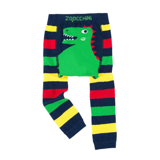 Zoocchini - grip+easy™ Crawler Legging & Sock Set - Devin Dinosaur - Emmbaby Canada